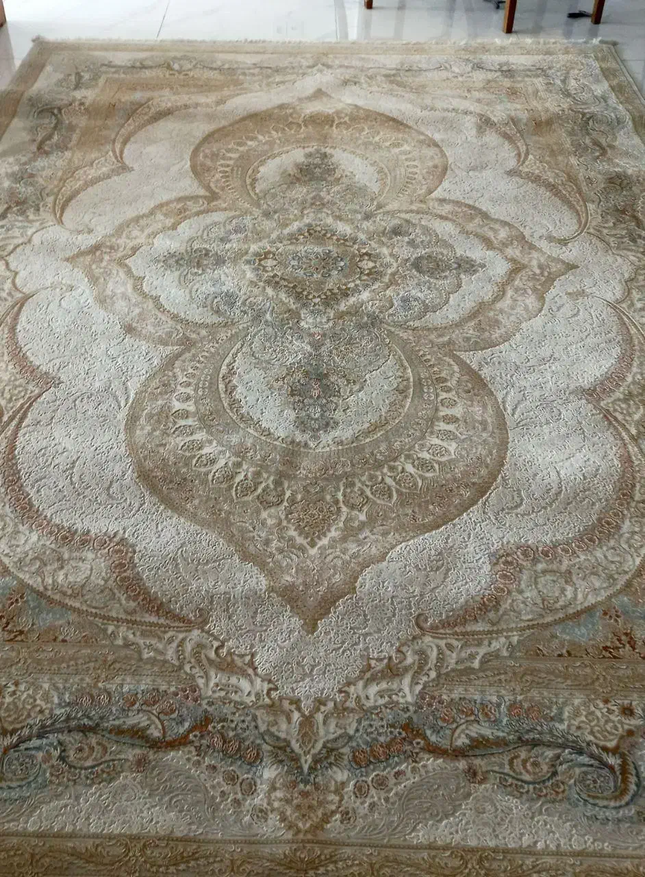 فرش ۹ متری تمام برجسته در حد نو|فرش|کیش, |دیوار