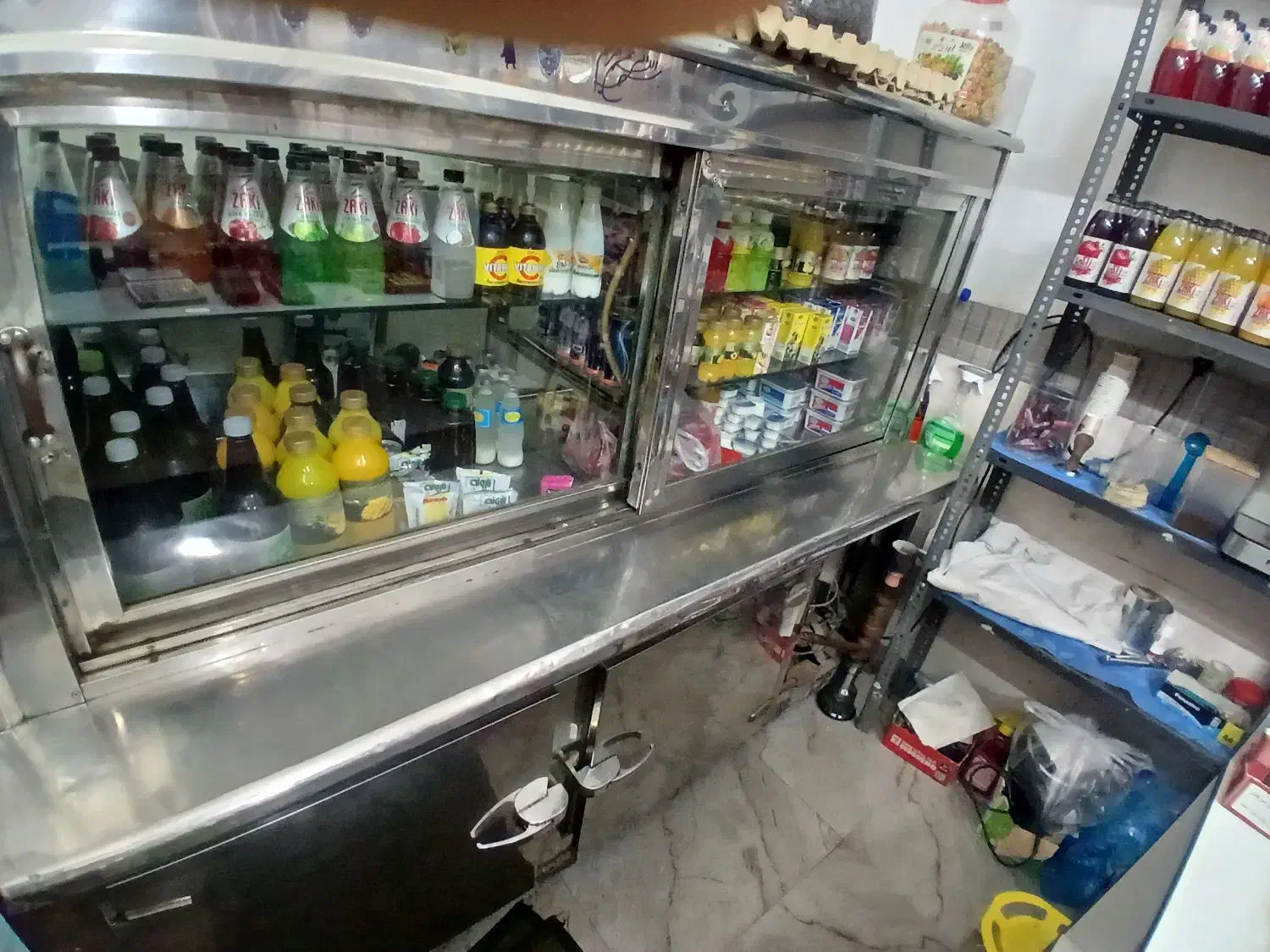 یخچال تمام استیل چهار در|فروشگاه و مغازه|علیآباد کتول, |دیوار