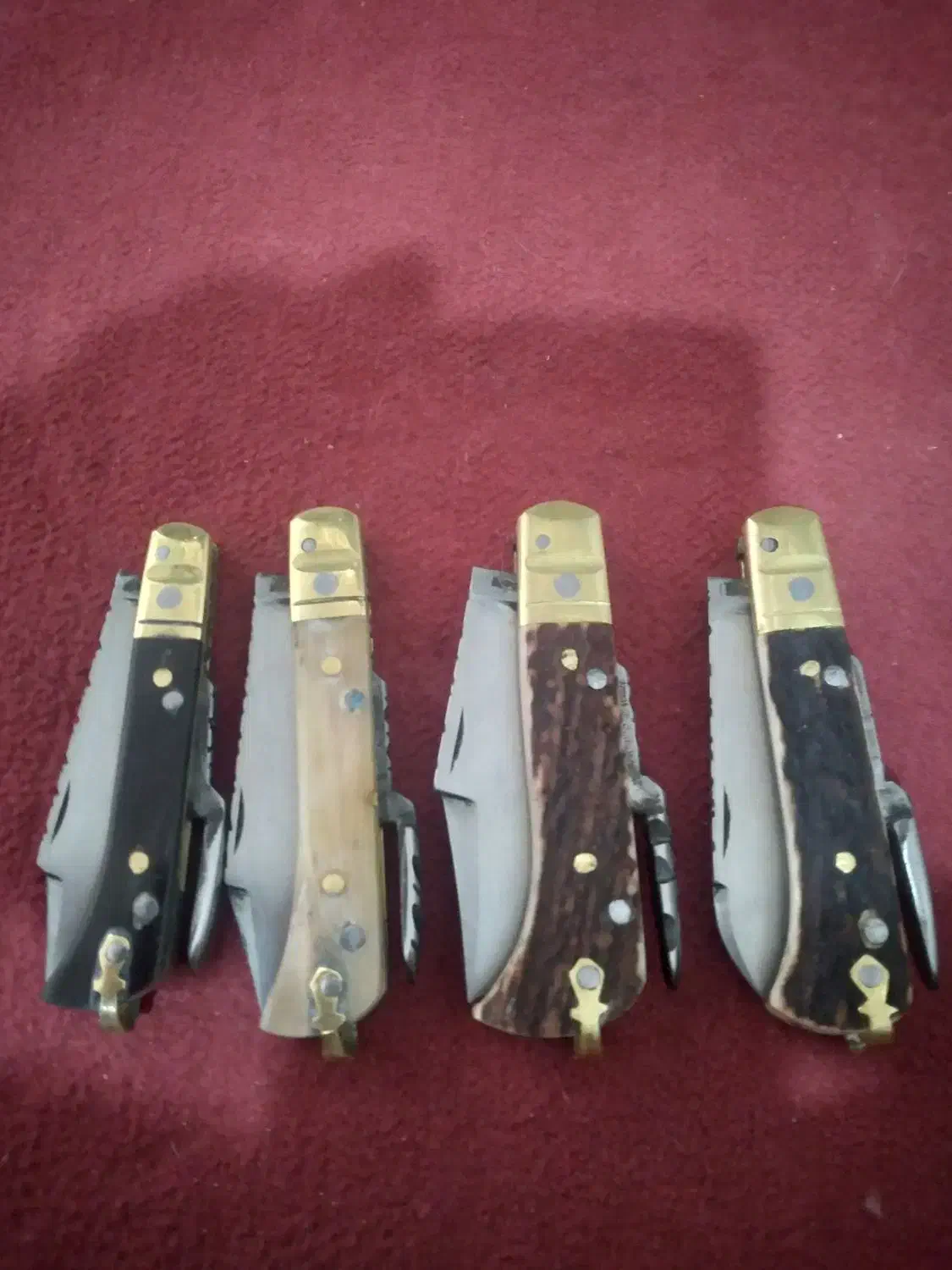 ۴عددچاقوازاستاداحمد کلکسیونی|کوهنوردی و کمپینگ|دالاهو, |دیوار