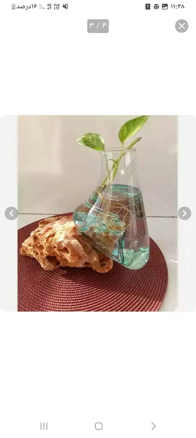 گلدان سنگی و شیشه ای|صنایع دستی و سایر لوازم تزئینی|کلات (خراسان), |دیوار