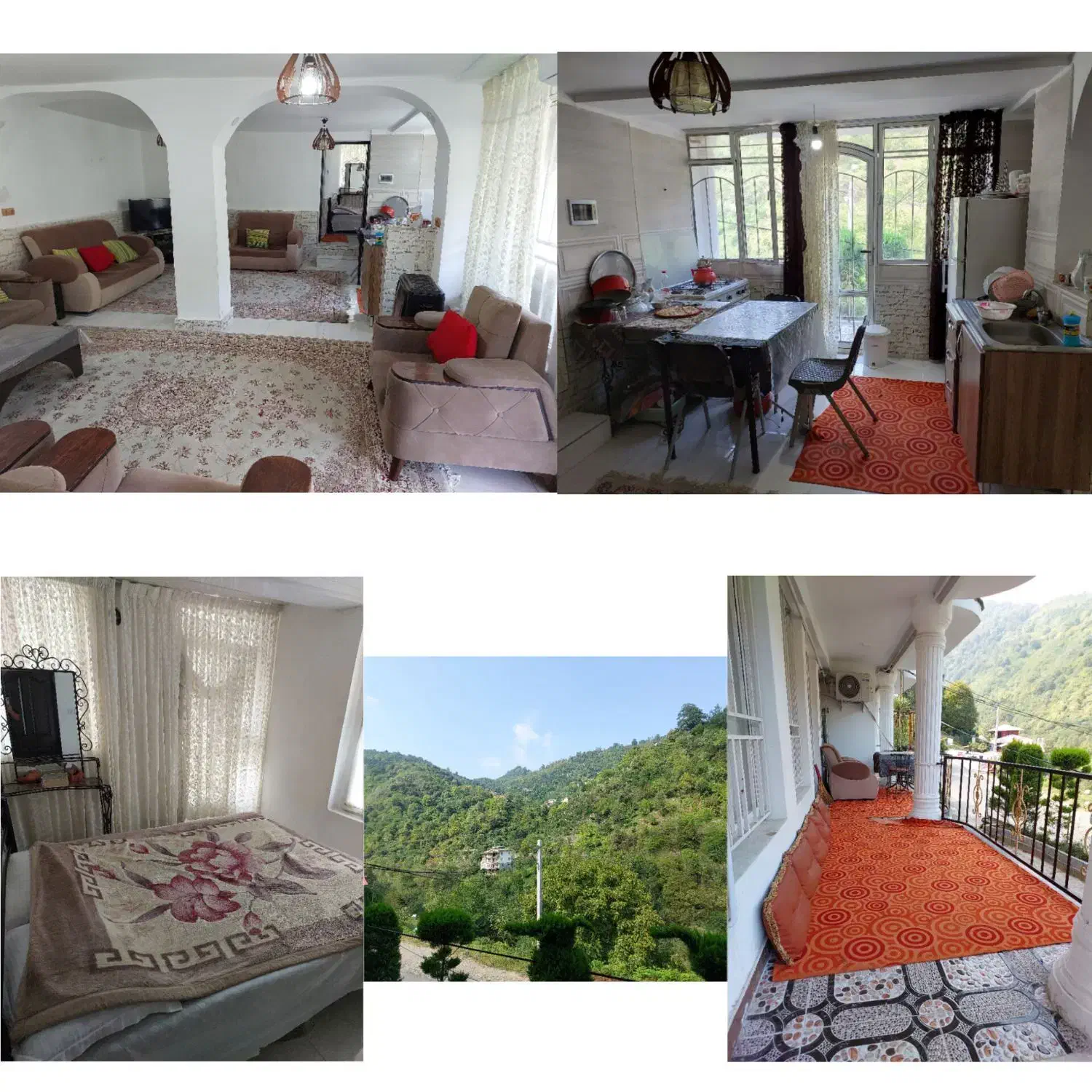 اجاره روزانه خانه دوخوابه سرولات|اجارهٔ کوتاه‌مدت آپارتمان و سوئیت|چابکسر, |دیوار