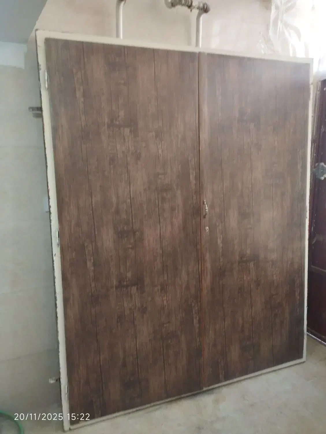 درب چوبی کمد دیواری|جاکفشی، کمد، دراور|قم, ولیعصر|دیوار