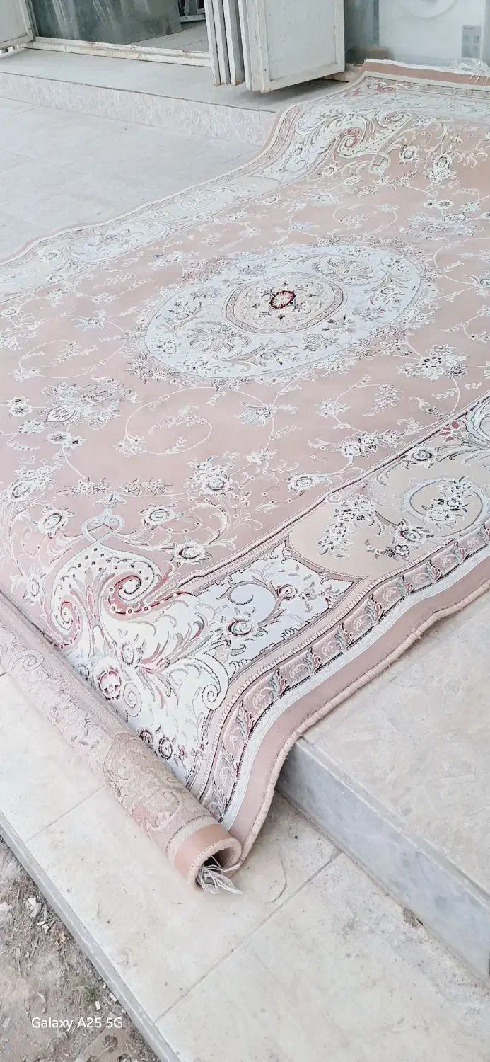 فرش جفت ۹متری تمام نخ|فرش|کارون, |دیوار