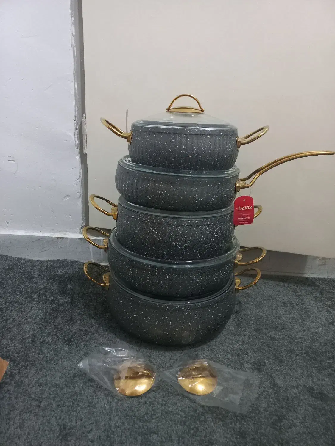 سرویس قابلمه چدن درجه۱|ظروف پخت‌وپز|کرج, گلشهر|دیوار