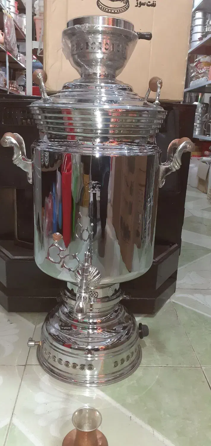 سماورهیاتی بزرگ|سماور، چای‌ساز، قهوه‌ساز|بستان آباد, |دیوار