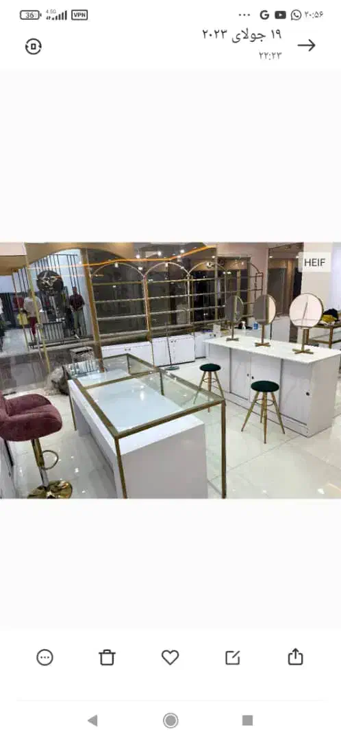 تعدادی ویترین مغازه MDF با ریل آکاردئونی|فروشگاه و مغازه|شیراز, سلطان آباد|دیوار