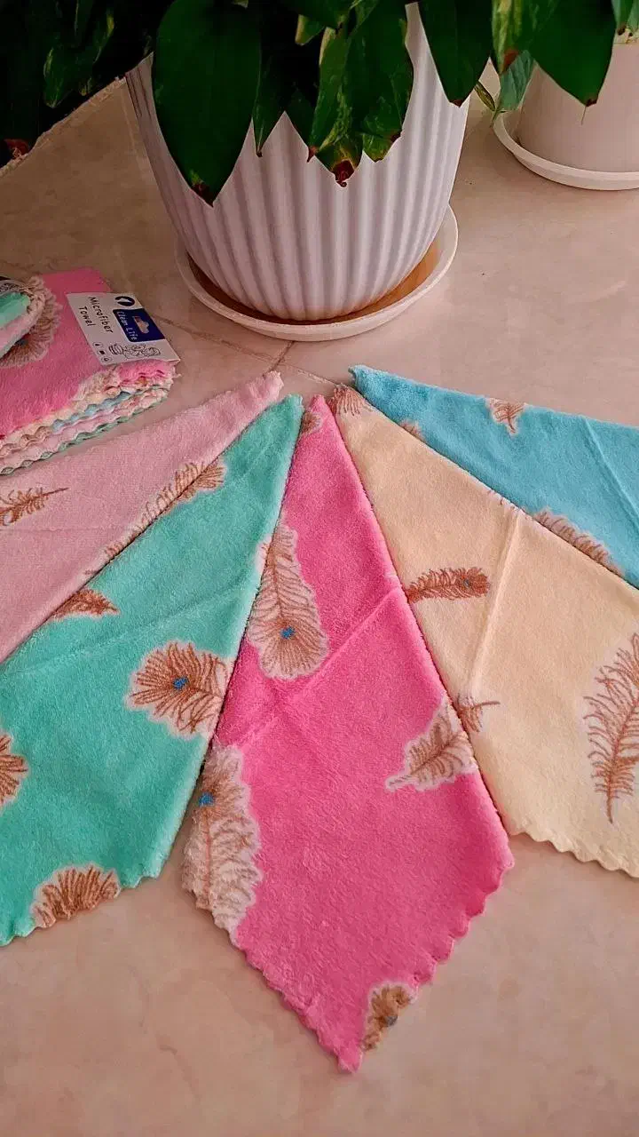 دستمال حوله ای پک ۵ عددی ۲۰۰ تومان|سفره، حوله، دستمال آشپزخانه|کرمانشاه, |دیوار