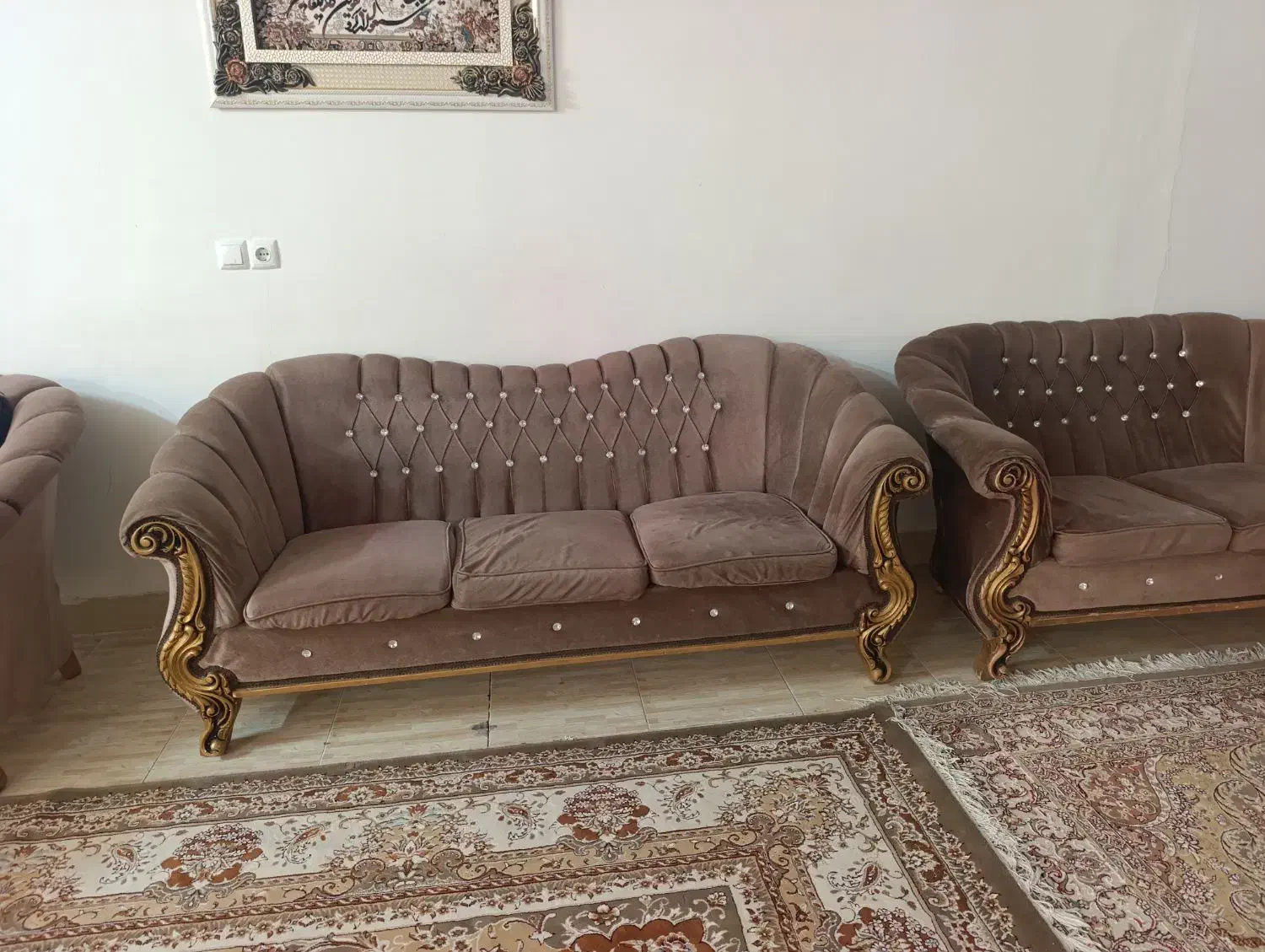 مبل راحتی|مبلمان خانگی و میز عسلی|نیشابور, شهرک جانبازان|دیوار