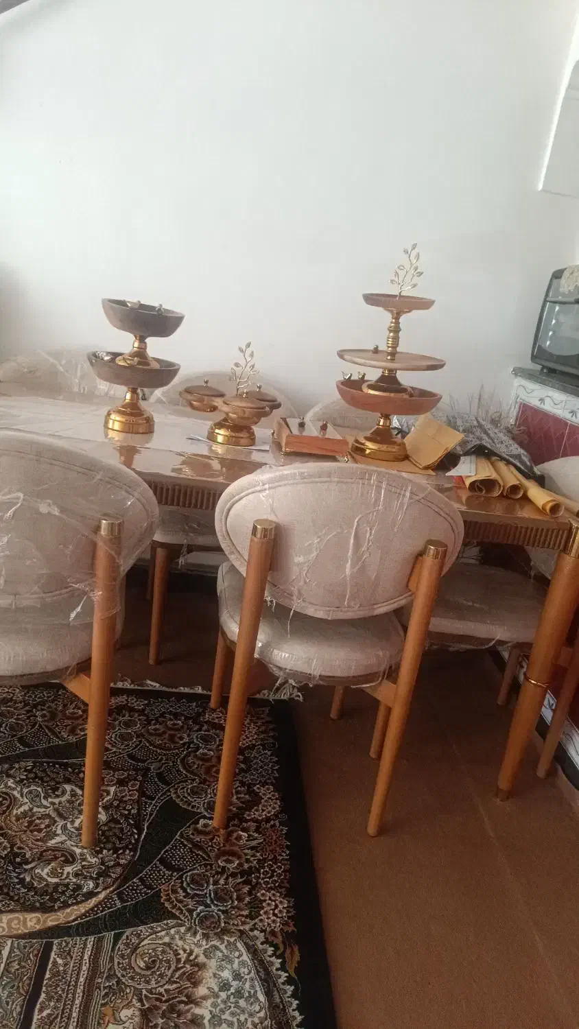 فروش غذاخوری درحد نو شش نفری|میز و صندلی غذاخوری|مشگین شهر, |دیوار