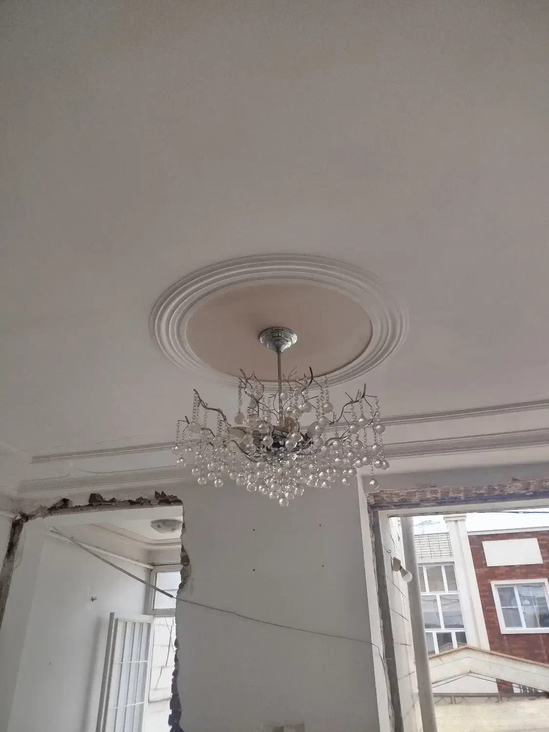 لوستر|لوستر و چراغ آویز|مهاباد (آذربایجان غربی), |دیوار