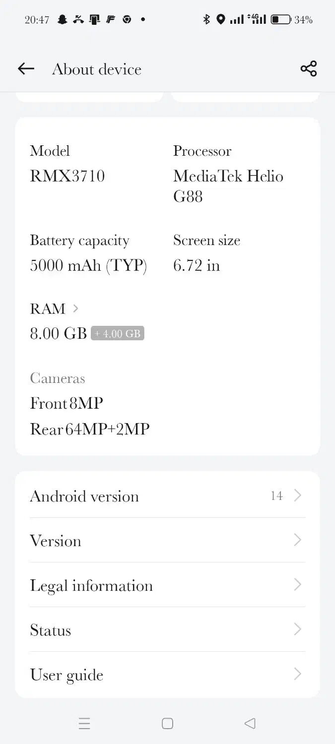 ریلمی c55|موبایل|تهران, اوقاف|دیوار