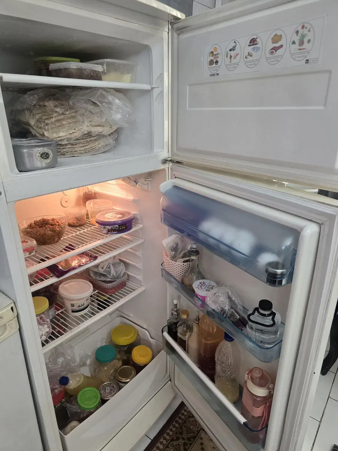 یخچال فیلور و فریزر ال جی دست دوم به فروش می رسد|یخچال و فریزر|محمدشهر, محمدشهر|دیوار