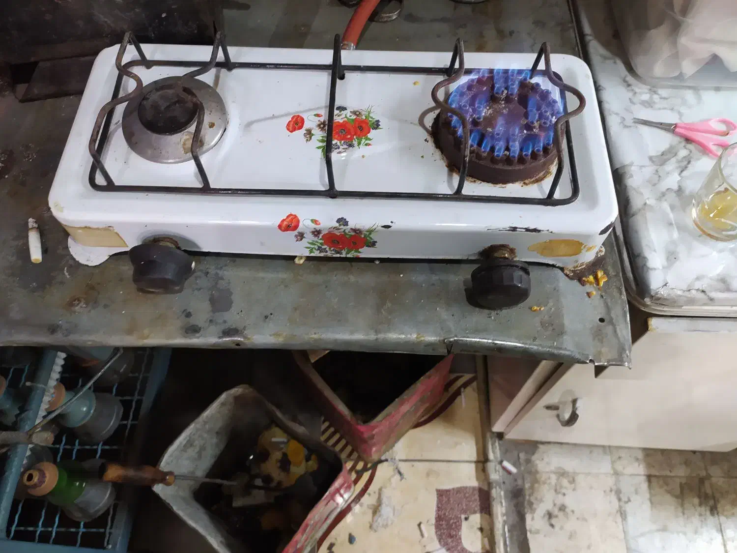 گاز دو شعله کوچک کلکسیونی|اجاق گاز و لوازم برقی پختوپز|اردبیل, |دیوار