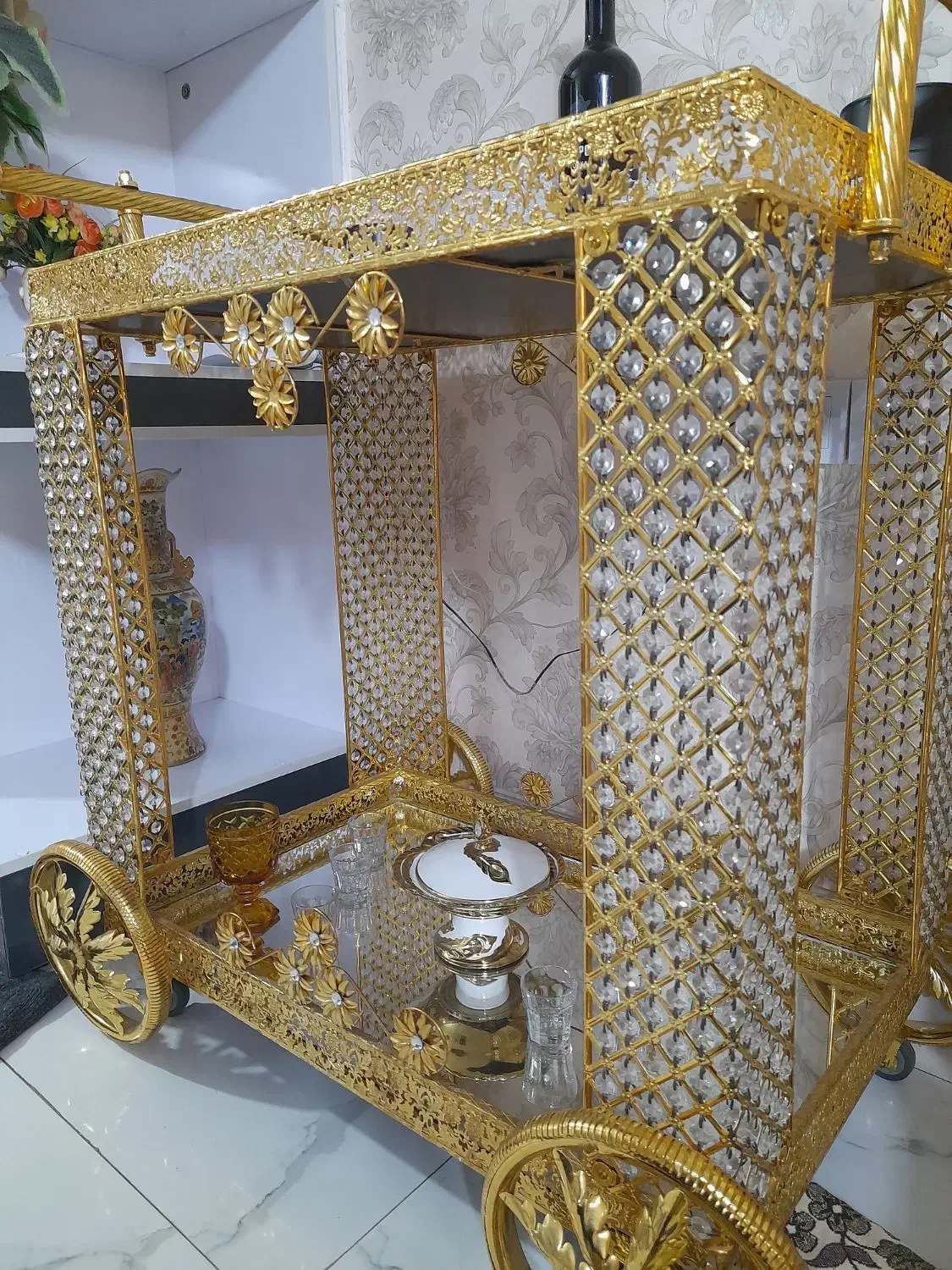 میز سرو|بوفه، ویترین، کنسول|ملایر, |دیوار