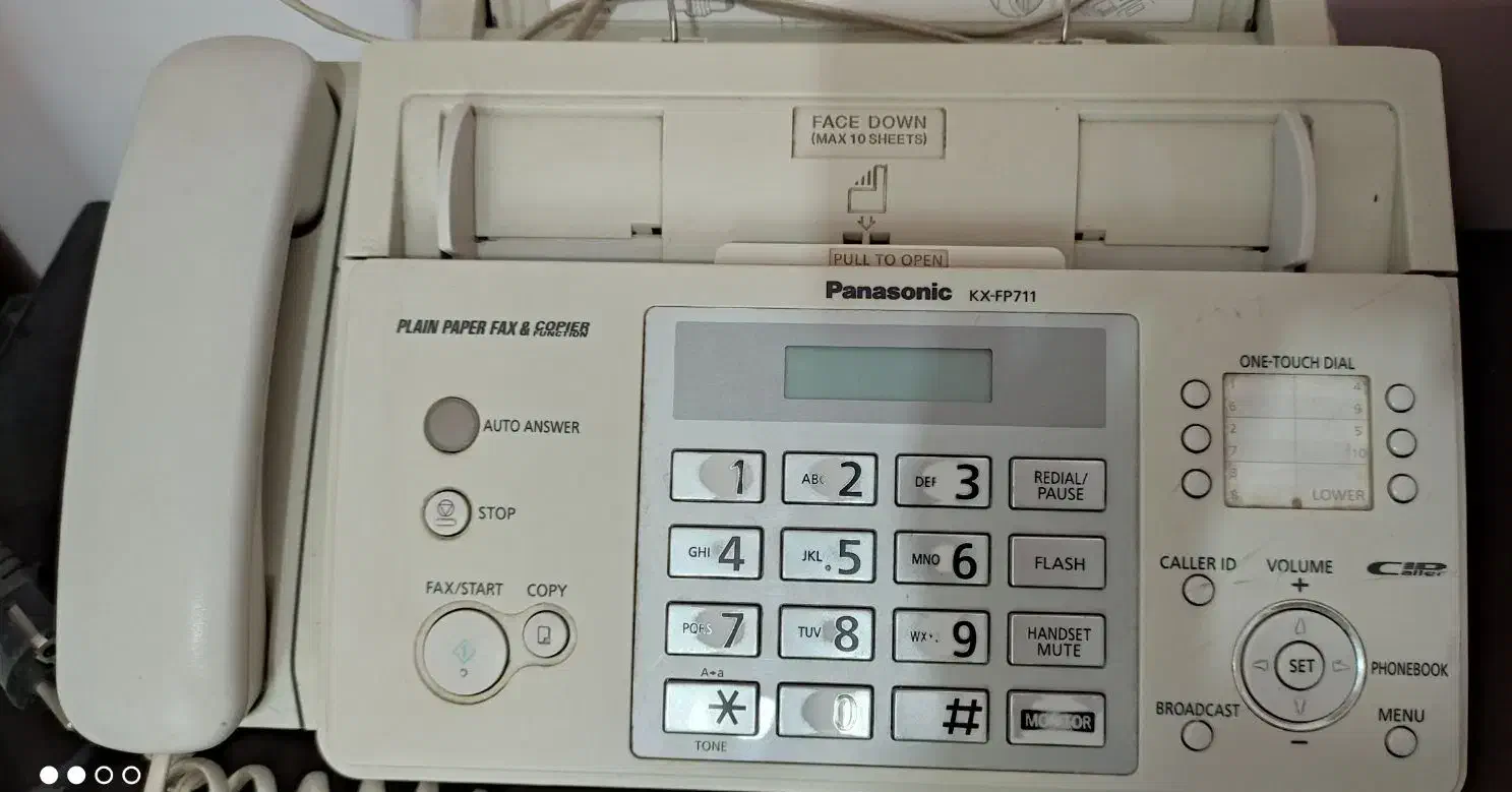 تلفکس Panasonic|پرینتر، اسکنر، کپی، فکس|داراب, |دیوار