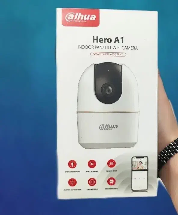 دوربین داهوا پنج مگ/ وایرلس/بیسیم/بیبیکم|دوربین مداربسته|شیراز, شهرک سراج|دیوار