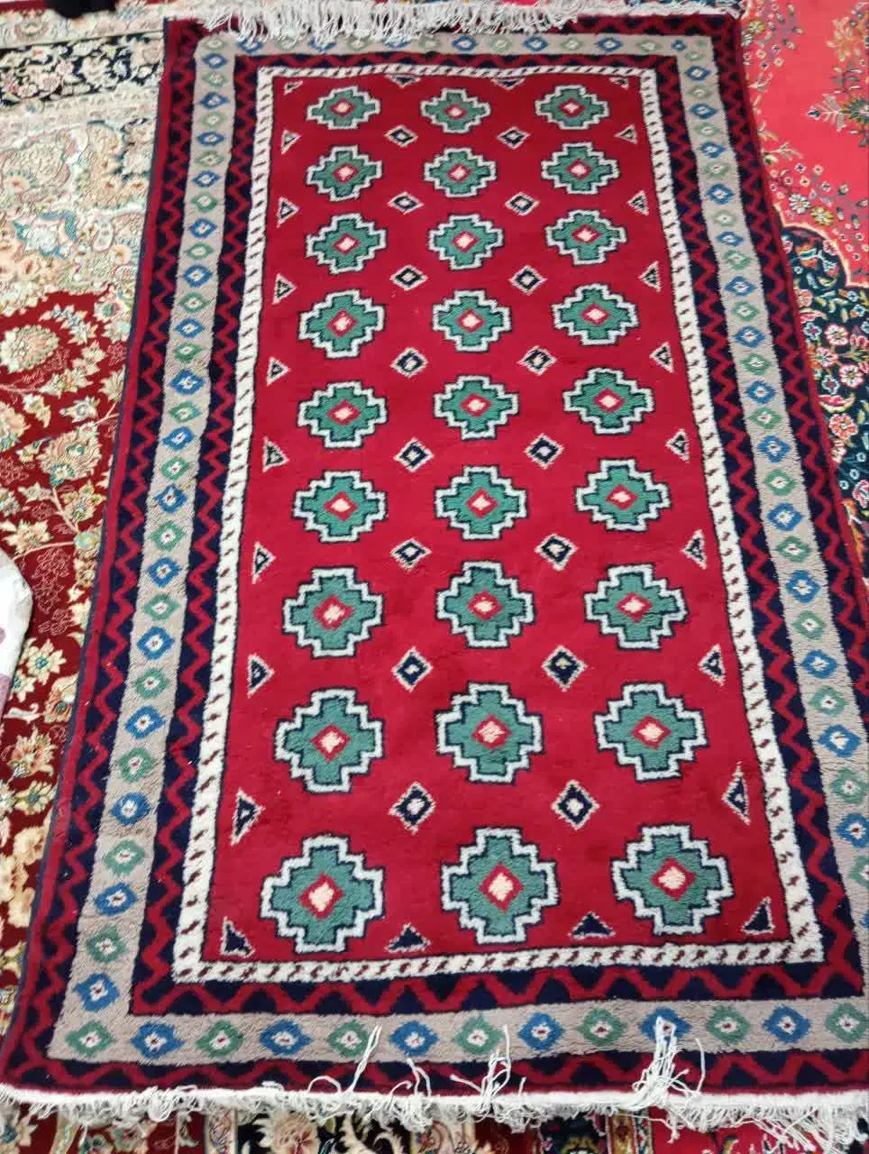 قالیچه دستبافت فروشی|فرش|کرمان, |دیوار