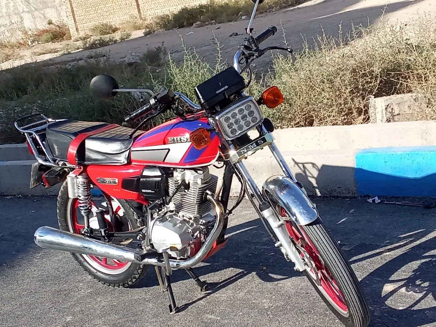 هندا ۲۰۰ احسان|موتورسیکلت|چهارباغ, |دیوار