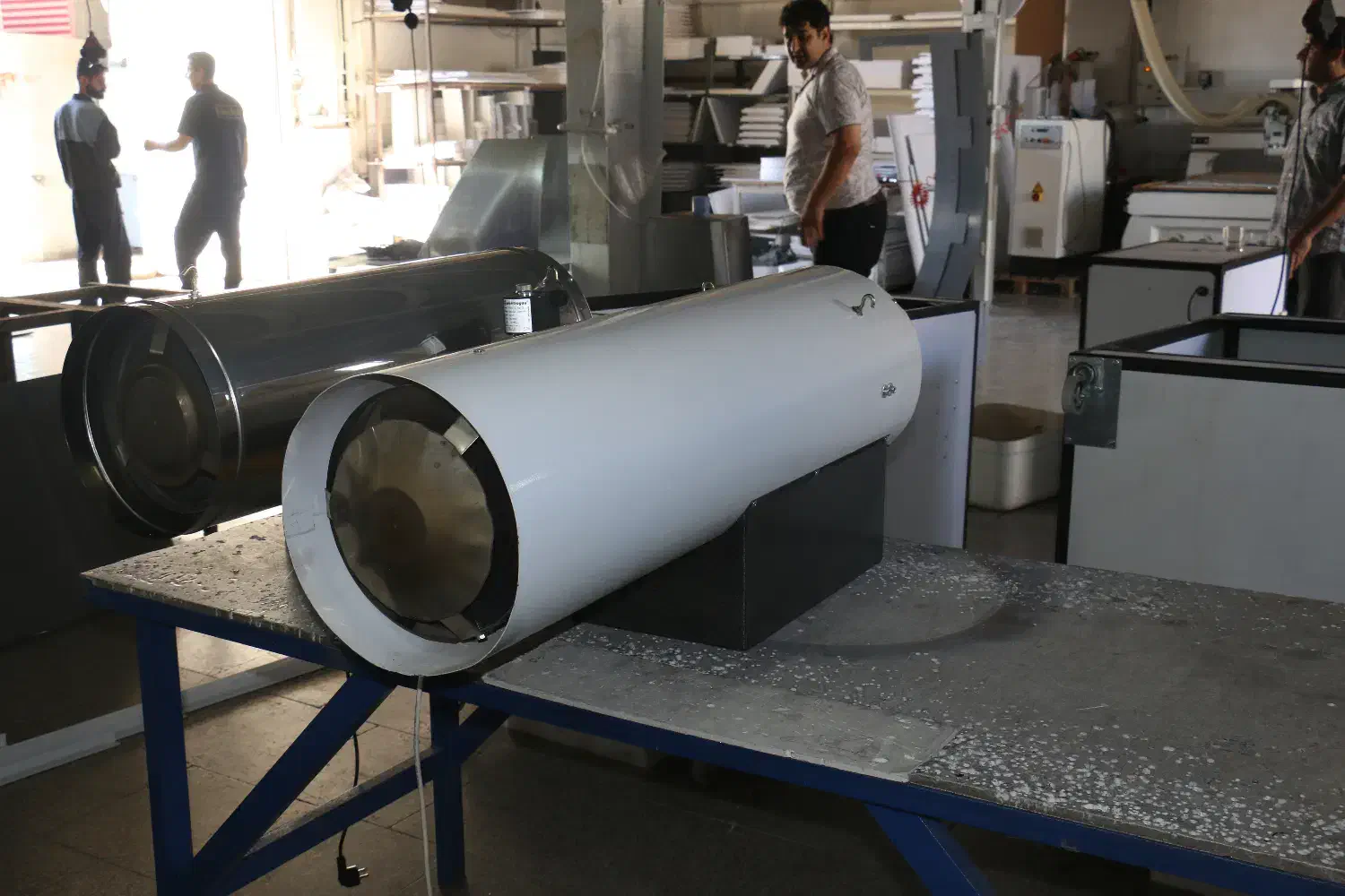 جت هیتر فن دار بخاری موشکی 50هزار مرغداری قالیشویی|ماشینآلات صنعتی|یاسوج, |دیوار