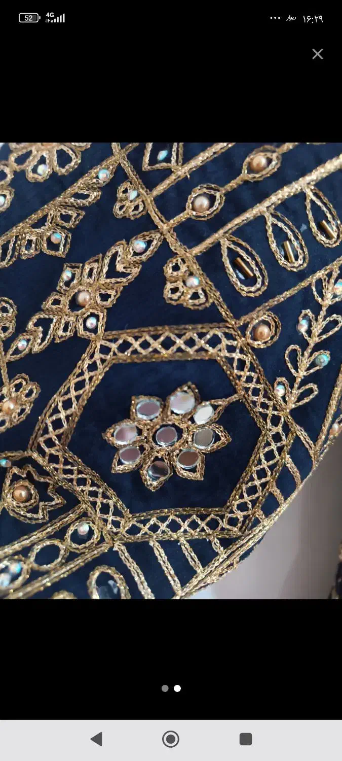 مانتو مجلسی عربی آینه کاری|لباس|مرودشت, فرهنگ|دیوار