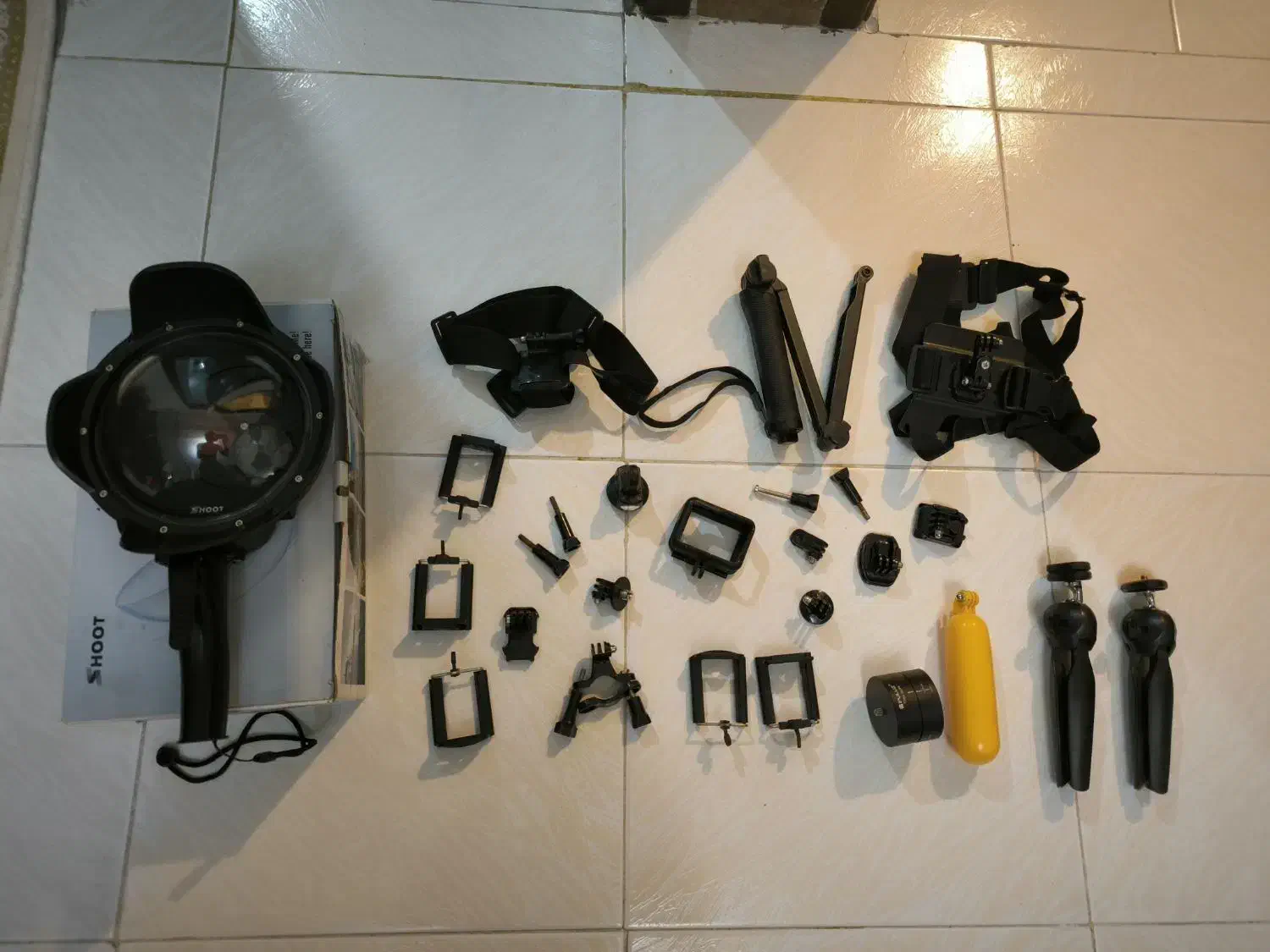 ست کامل لوازم دوربین ورزشی گوپرو|دوربین عکاسی و فیلم‌برداری|چابهار, |دیوار