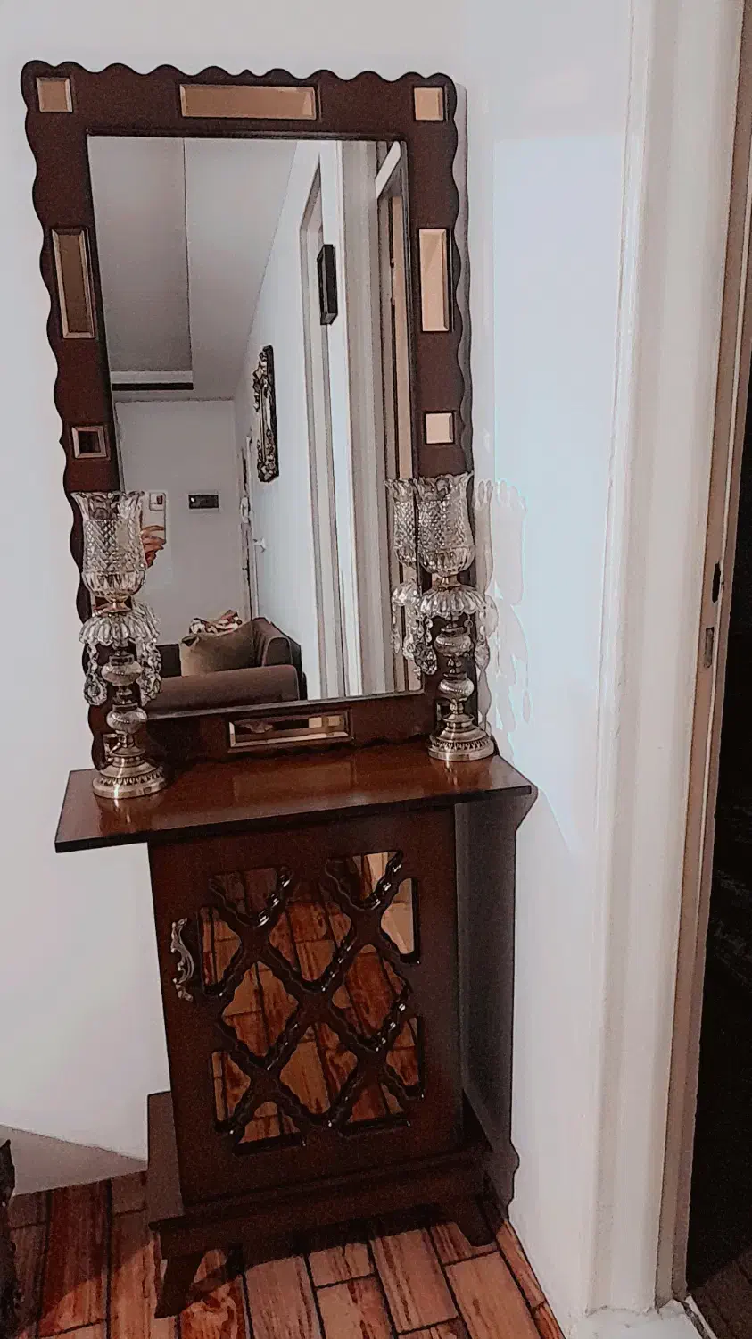 آینه کنسول|بوفه، ویترین، کنسول|کنگاور, |دیوار