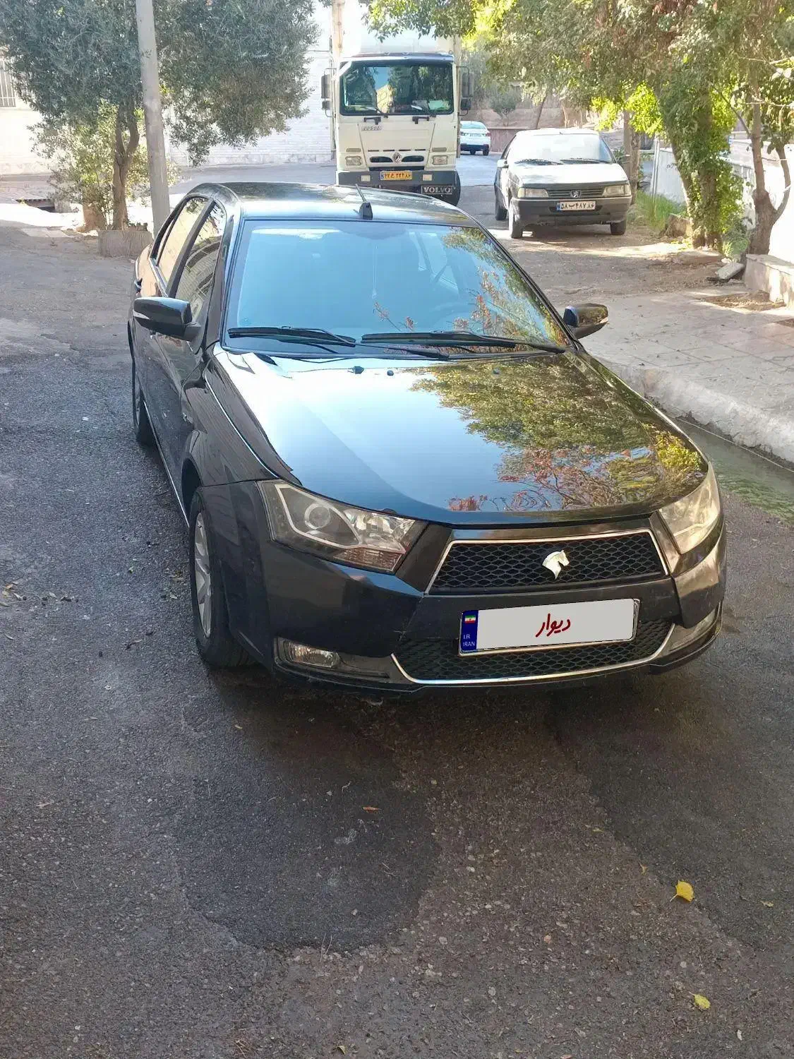 دنا مدل 95 مشکی|خودرو سواری و وانت|سمنان, |دیوار