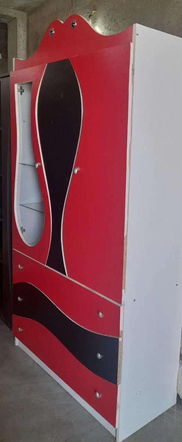 کمد و تخت خواب نوجوان و کودک|تخت و سرویس خواب|ساری, |دیوار