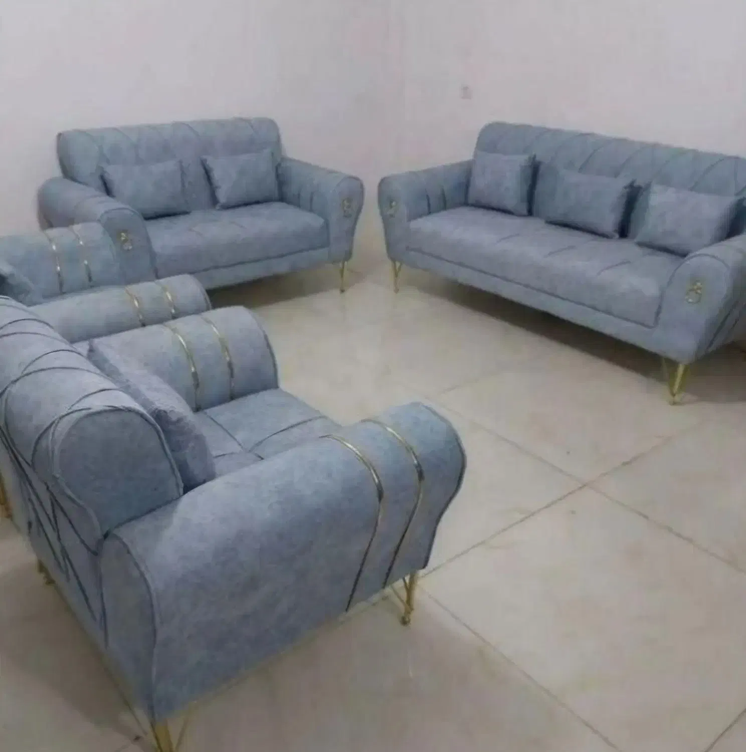 فروش مبل هفت نفره باعسلی|مبلمان خانگی و میز عسلی|صالح آباد, |دیوار