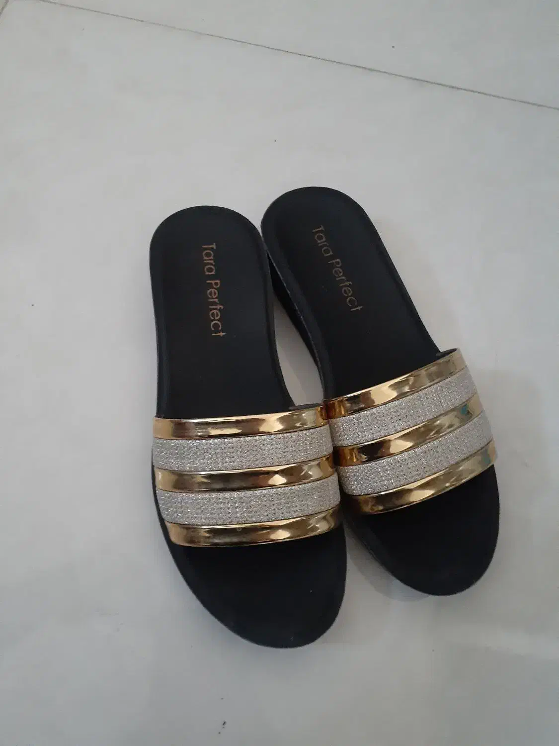 دمپایی نگین دار مجلسی رو فرشی|کیف، کفش، کمربند|قم, کیوانفر|دیوار