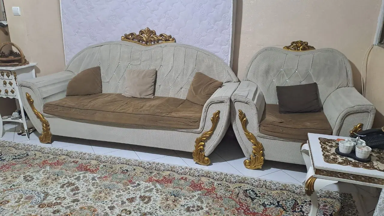 فروش مبل ۸نفره|مبلمان خانگی و میز عسلی|تهران, تهرانسر مرکزی|دیوار
