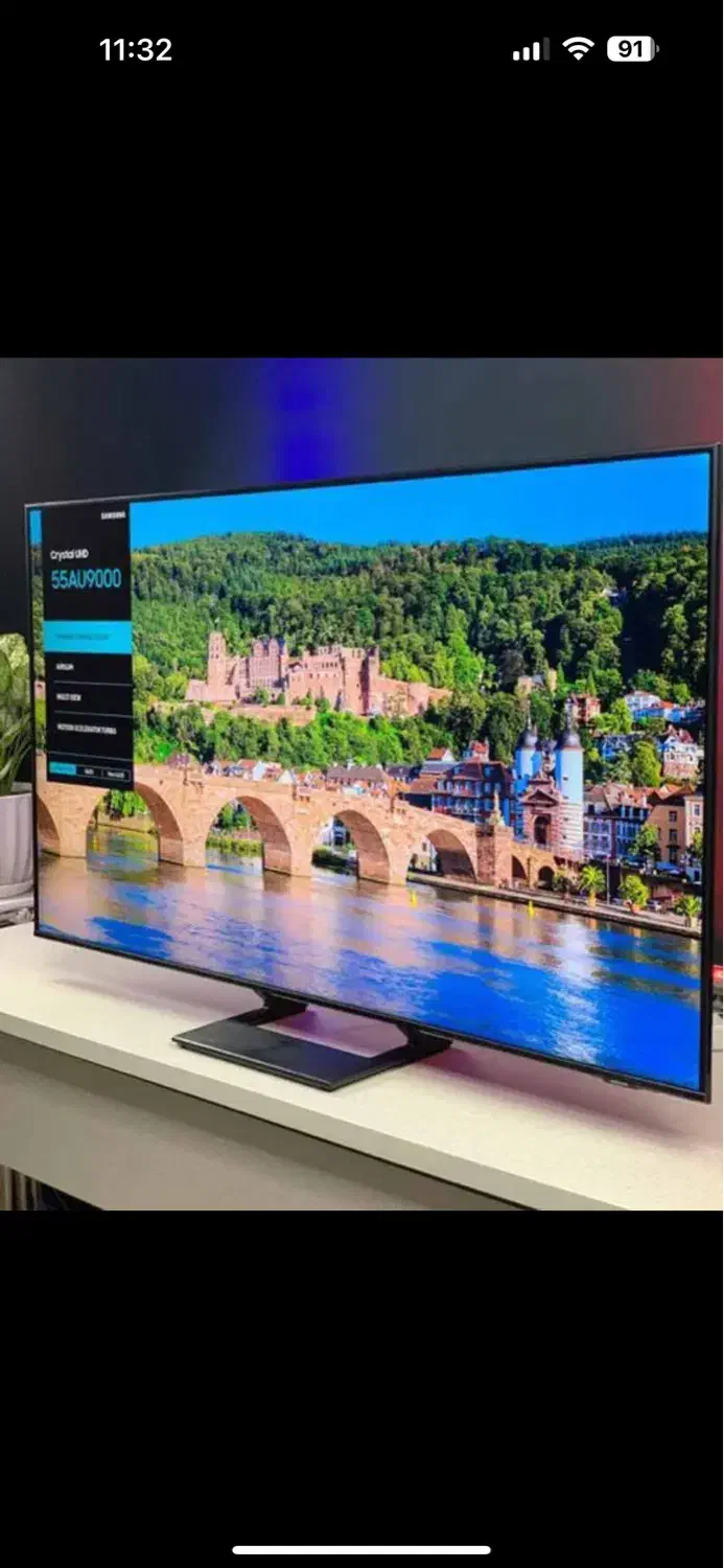 تلوزیون 43 اینچ اسمارت 4K سامسونگ با گارانتی طلایی|تلویزیون و پروژکتور|تهران, سعادت‌آباد|دیوار