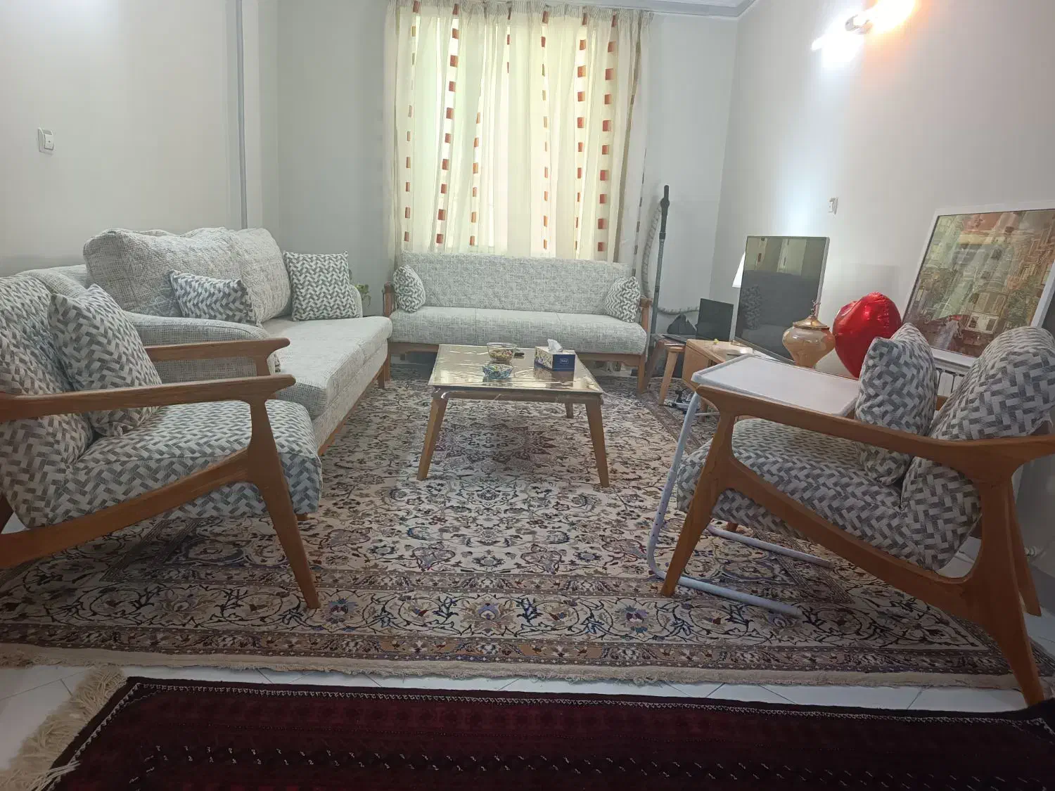 پرده|پرده، رانر، رومیزی|تهران, پونک|دیوار