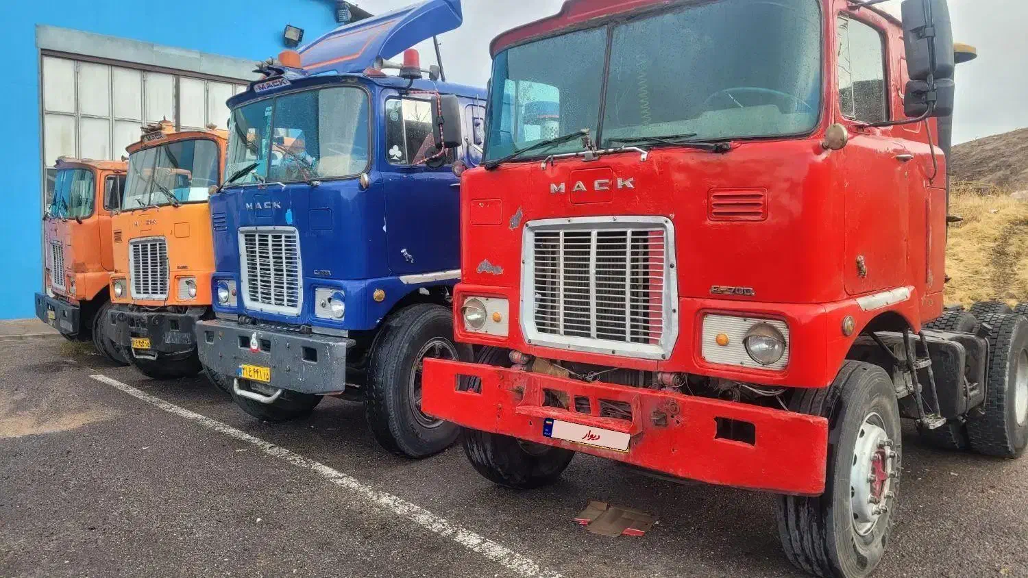 خرید و فروش کشنده اسقاطی ماک ایترناش|خودرو سنگین|تبریز, |دیوار