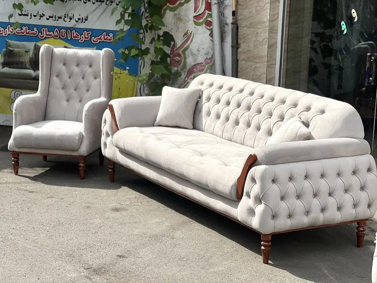 مبلمان مدل چستر پاریس بااقساط بلندمدت و36ماه ضمانت|مبلمان خانگی و میز عسلی|رشت, کوی حسینی|دیوار