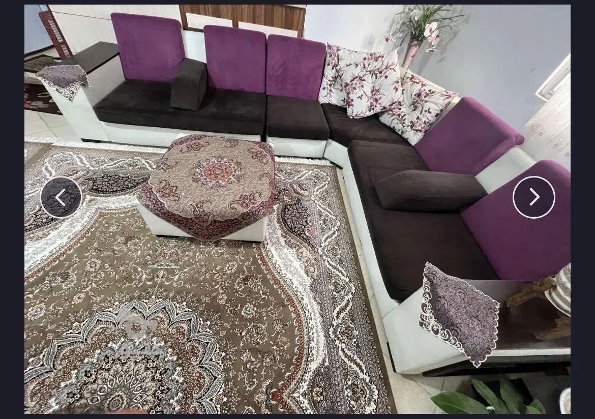 مبل ال ۷ نفره|مبلمان خانگی و میز عسلی|ساری, |دیوار