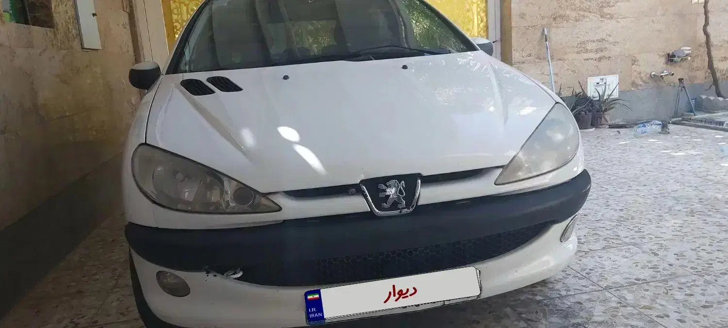 پژو۲۰۶ تیپ ۵ بدون رنگ مدل ۱۳۹۳|خودرو سواری و وانت|شیراز, شهرک والفجر|دیوار