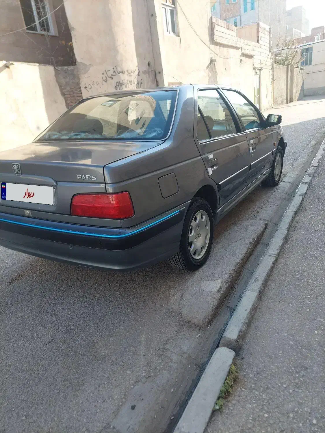 پژو پارس دوگانه شرکتی مدل ۹۲ بی رنگ|خودرو سواری و وانت|اردبیل, |دیوار