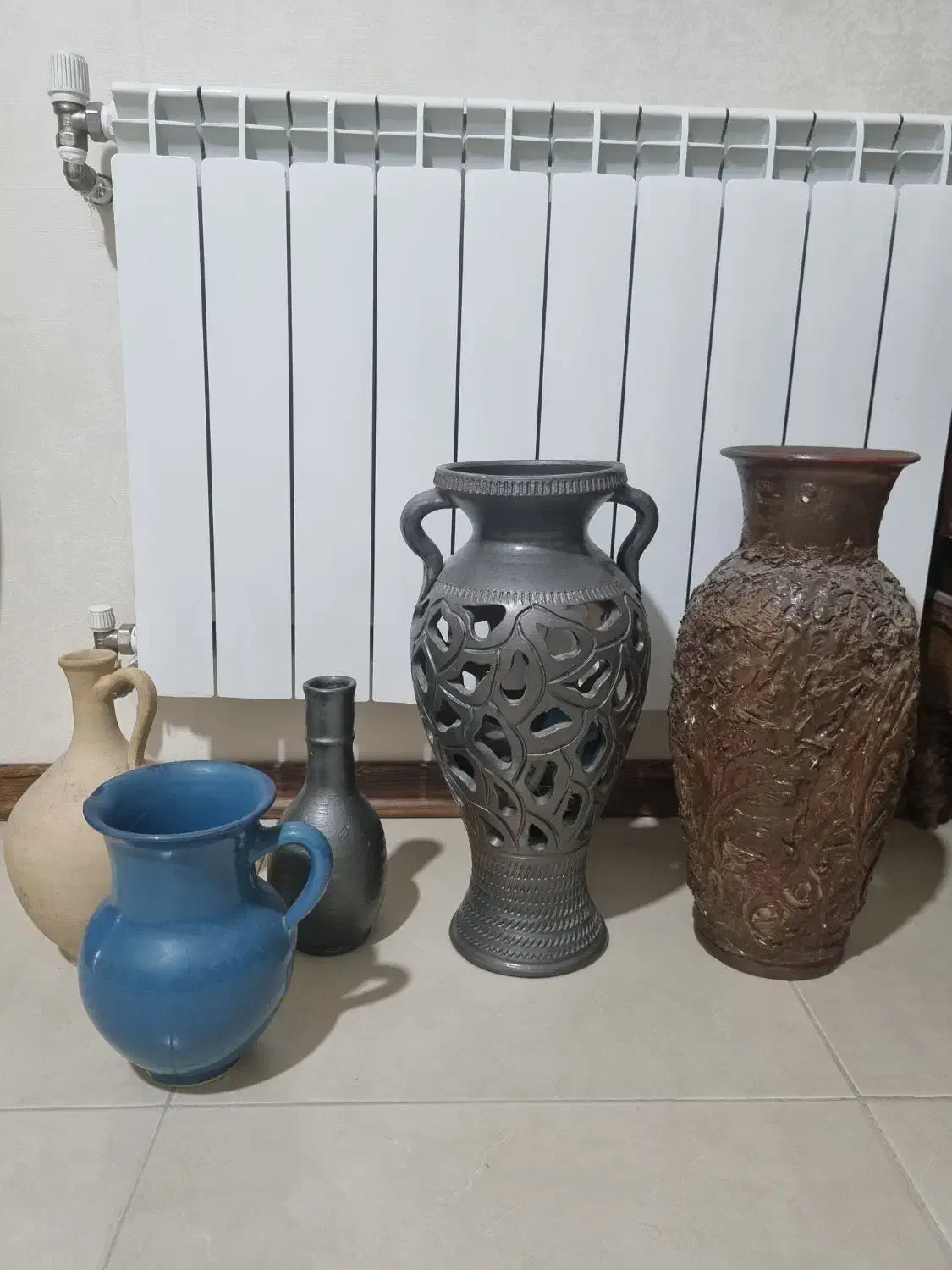 گلدان های سفالی|صنایع دستی و سایر لوازم تزئینی|شیراز, فرهنگ شهر|دیوار