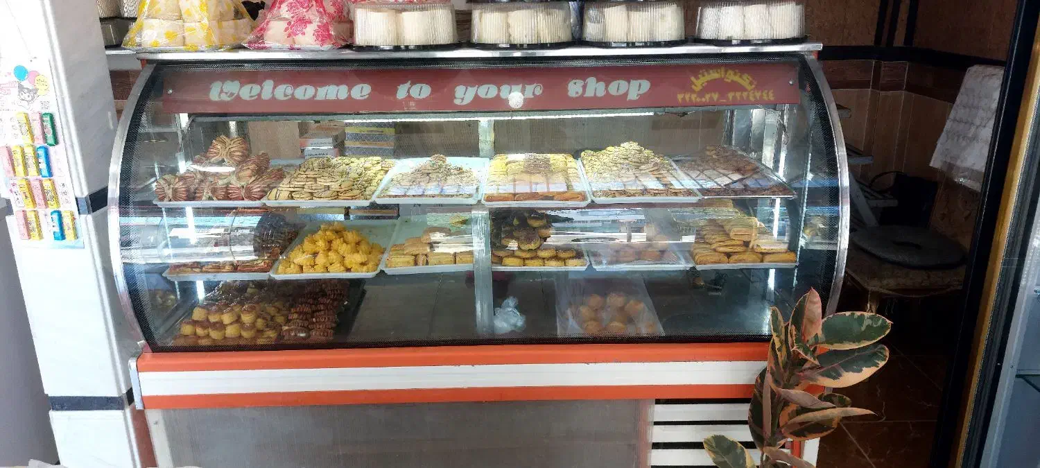 یخچال ویترینی شیرینی/قنادی|یخچال و فریزر|گمیشان, |دیوار