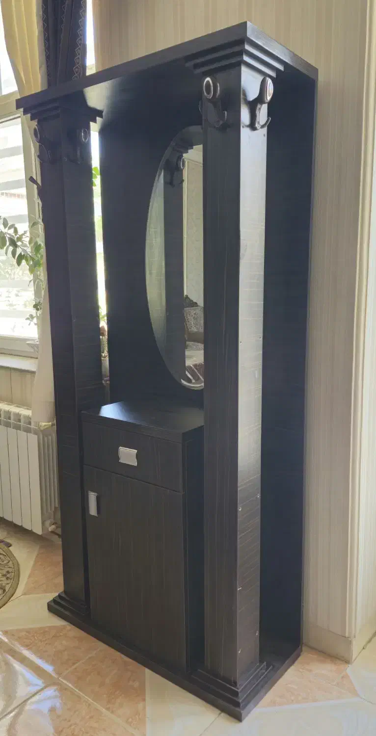 جاکفشی آینهدار|جاکفشی، کمد، دراور|کرمان, |دیوار