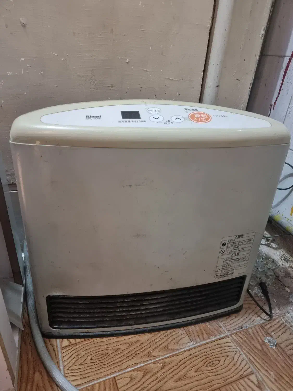 بخاری گازی برقی ژاپنی|بخاری، هیتر، شومینه|یاسوج, |دیوار