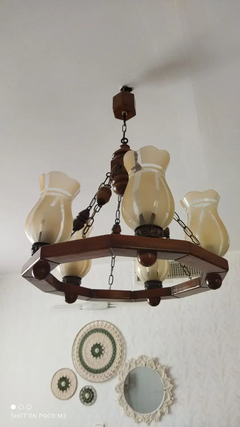 لوستر پذیرایی و آشپزخونه|لوستر و چراغ آویز|محمدیه-قزوین, |دیوار