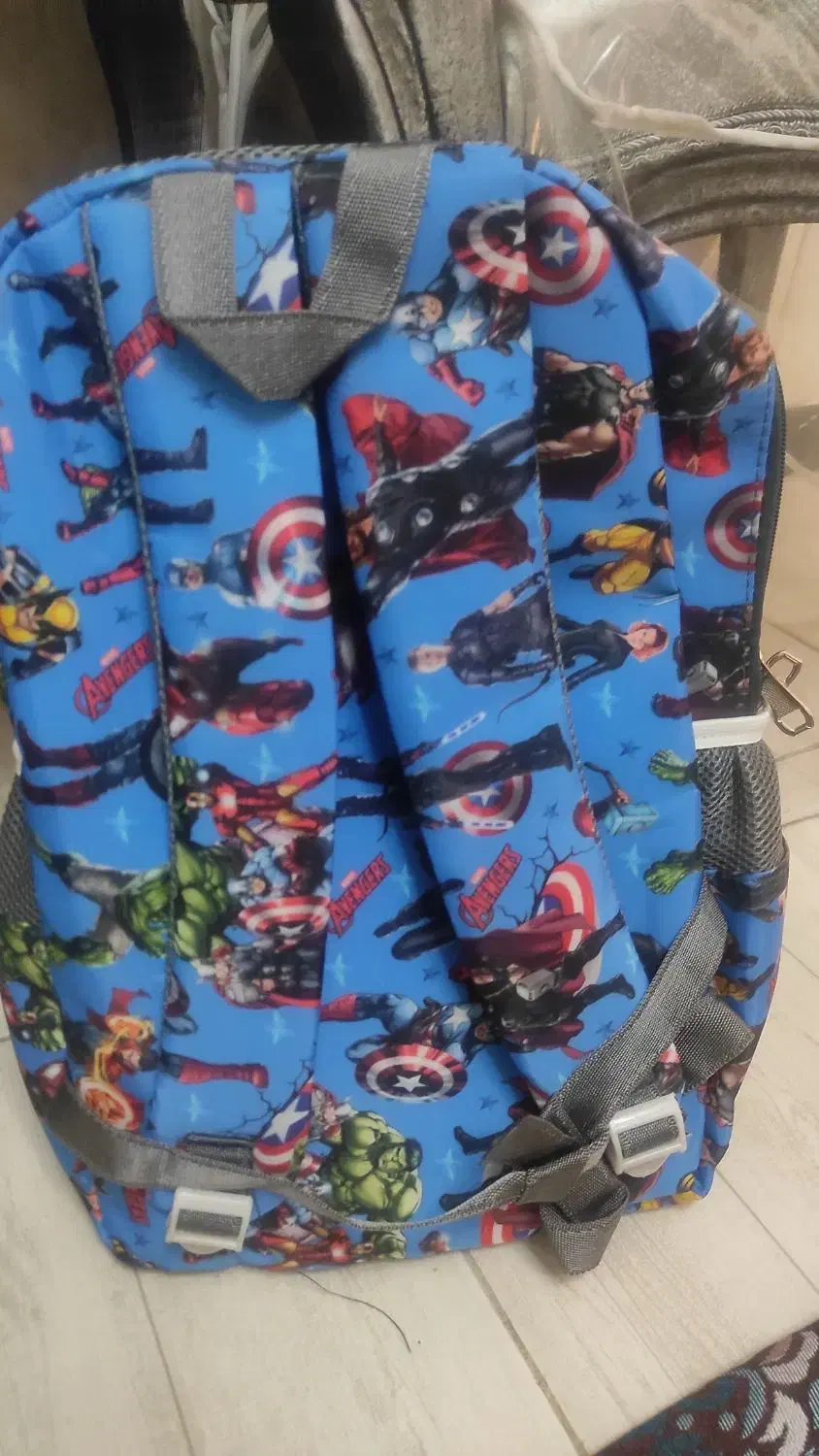 دو عدد کیف مدرسه نو نو|کیف، کفش، کمربند|کهریزک, |دیوار