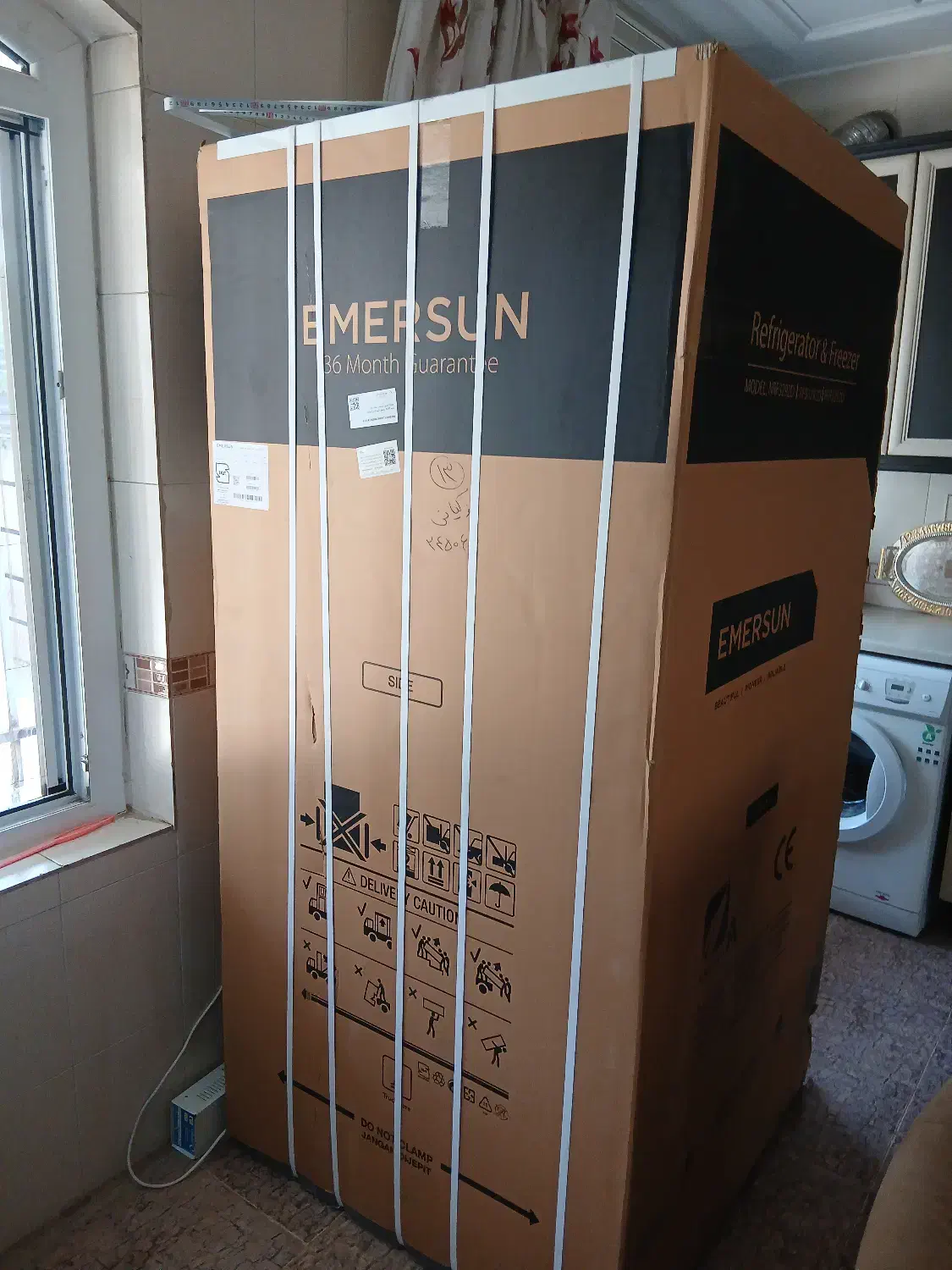 آکبند ساید بای ساید 32 فوت امرسان مدل RFR3292D|یخچال و فریزر|هشتگرد, قاسم آباد بزرگ|دیوار