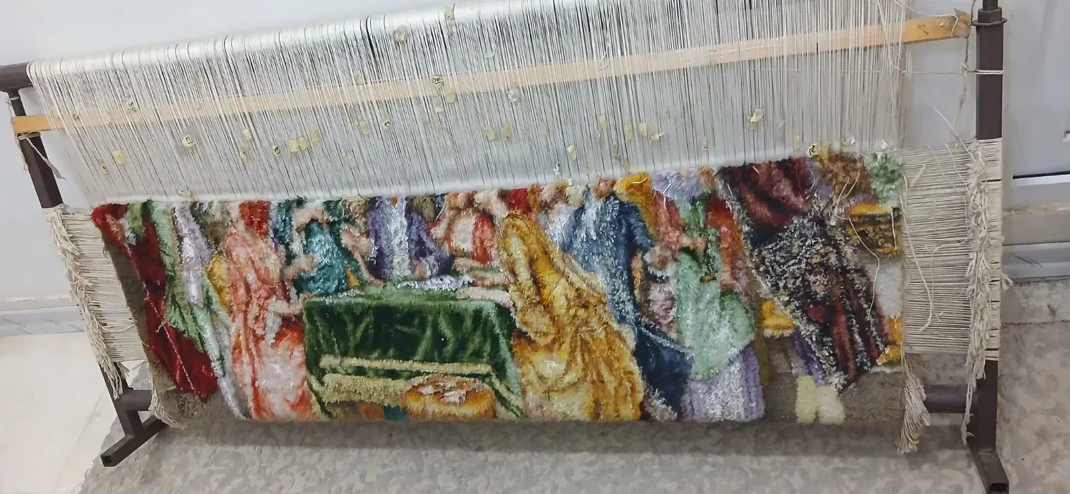 دار قالی|فرش|اهواز, کیان اباد|دیوار