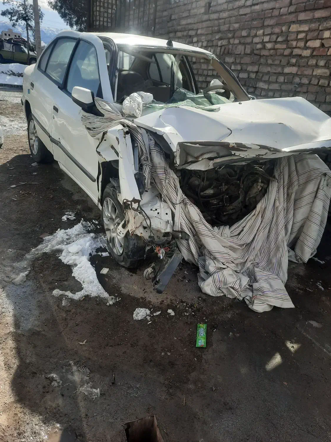 سمند LXمدل ۹۷تصادفی|خودرو سواری و وانت|بیرجند, |دیوار