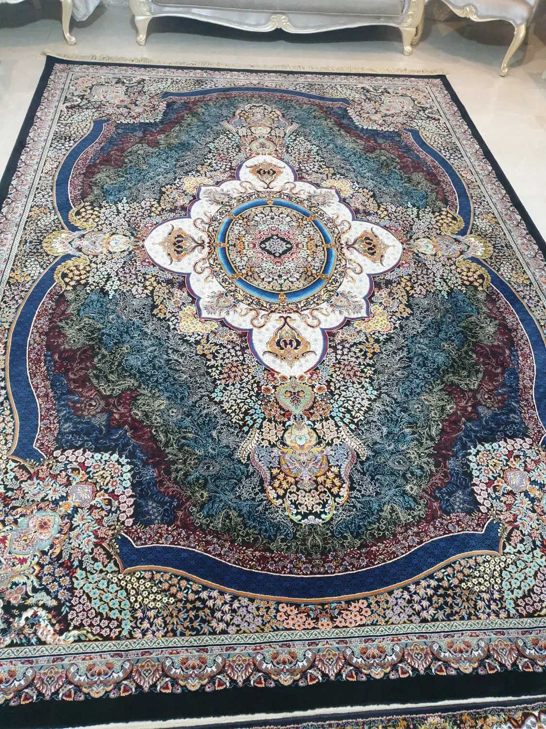 فرش ۹ متری ۱۰۰۰ شانه|فرش|قرچک, مهدیه|دیوار