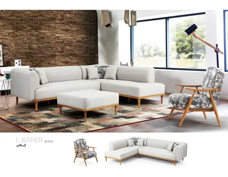 مبل چپگرد و راستگرد راحتی ۶ نفره|مبلمان خانگی و میز عسلی|کرج, محمد آباد|دیوار