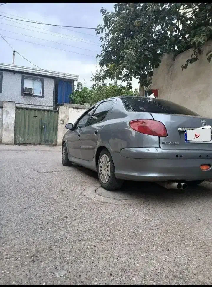 پژو ۲۰۶ sdموتور بزرگ tu5|خودرو سواری و وانت|ساری, |دیوار